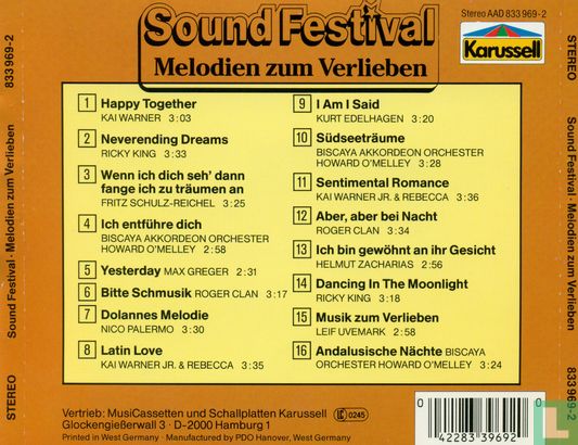 Sound Festival / Melodien Zum Verlieben - Image 2