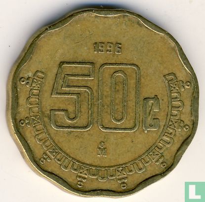 Mexico 50 centavos 1996 - Afbeelding 1