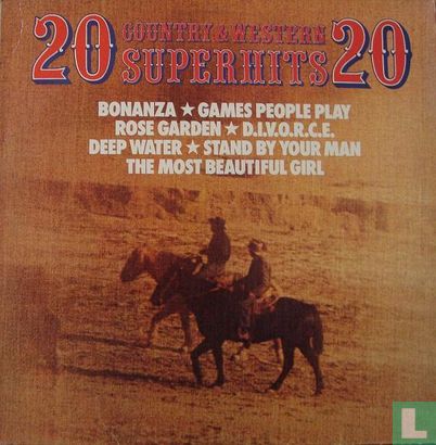 20 country & western superhits - Afbeelding 1