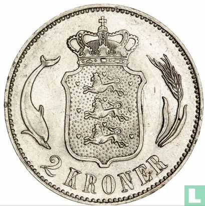 Dänemark 2 Kroner 1899 - Bild 2