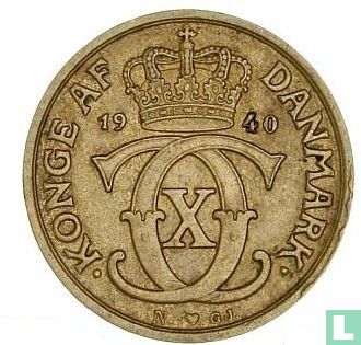 Denmark ½ krone 1940 - Image 1