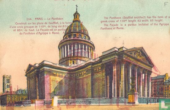 254. Paris - La Panthéon