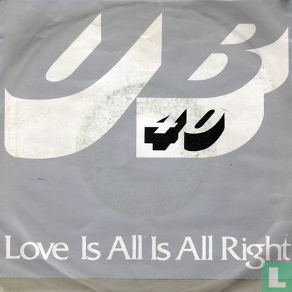 Love Is All, Is All Right - Image 1