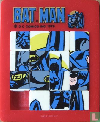 Bat Man schuifpuzzel - Afbeelding 1