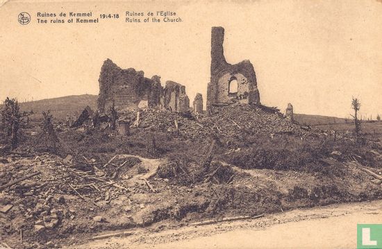 Ruines de Kemmel - Ruines de l' Eglise