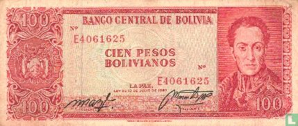 Bolivien 100 Bolivianos - Bild 1