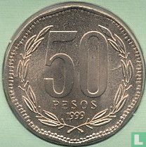 Chile 50 Peso 1999 - Bild 1