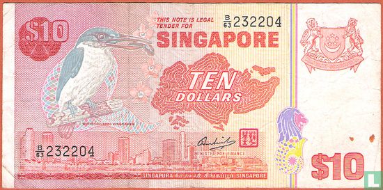 10 Singapore Dollar - Image 1