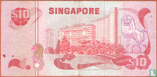 Singapore 10 Dollars - Afbeelding 2