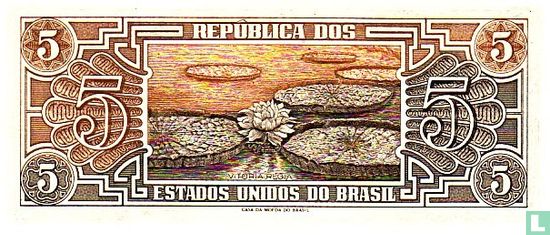 Brésil 5 cruzeiros - Image 2