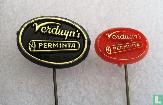 Verduyn's Perminta (klein ovaal) [goud op rood] - Afbeelding 3