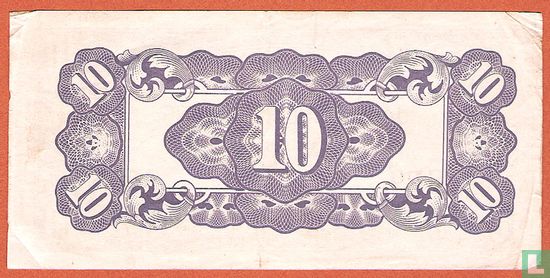 Dutch Indies 10 cents - Image 2