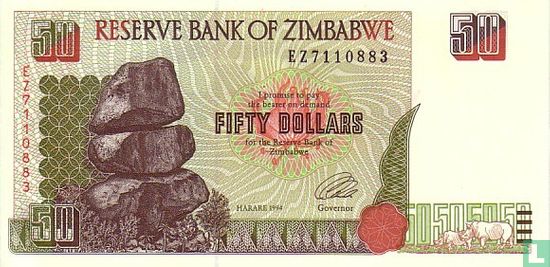 Zimbabwe 50 Dollars 1994 - Image 1