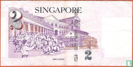 Singapore 2 Dollars  - Afbeelding 2