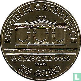 Oostenrijk 25 euro 2002 "Wiener Philarmoniker" - Afbeelding 1