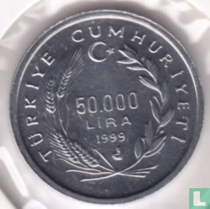 Turkije 50.000 lira 1999 "FAO - Food Security" - Afbeelding 1