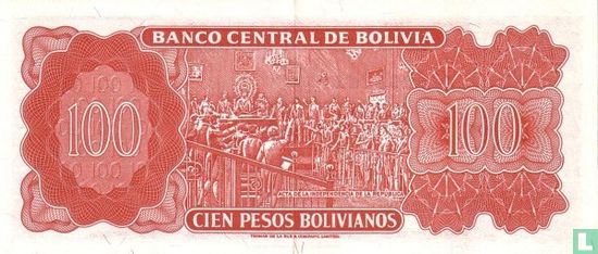 Bolivia 100 Pesos Bolivianos - Image 2