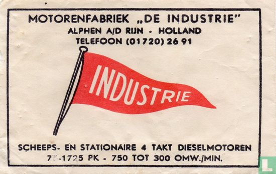 Motorenfabriek "De Industrie" - Image 1