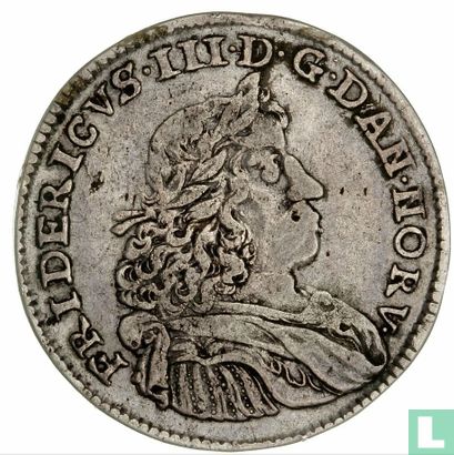 Denemarken 2 marck 1666 - Afbeelding 2