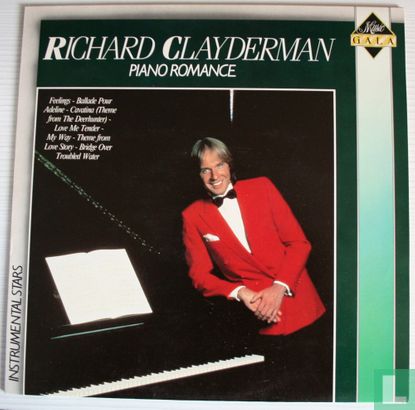 Richard Clayderman piano Romance - Afbeelding 1