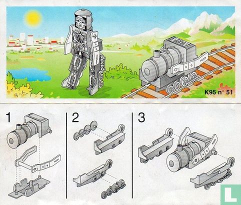 Transformer Locomotief/robot - Afbeelding 3