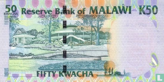 Malawi 50 Kwacha 2004 - Image 2