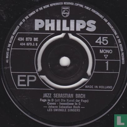 Jazz Sebastian Bach  - Afbeelding 3