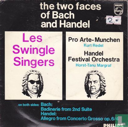 The Two Faces of Bach and Händel  - Afbeelding 1