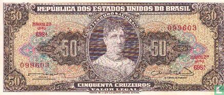 Brazil 50 Cruzeiros - Image 1