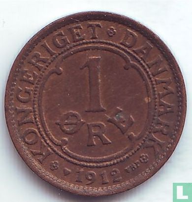 Denmark 1 øre 1912 - Image 1