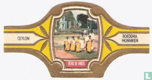 Ceylon - Boeddha monniken - Afbeelding 1