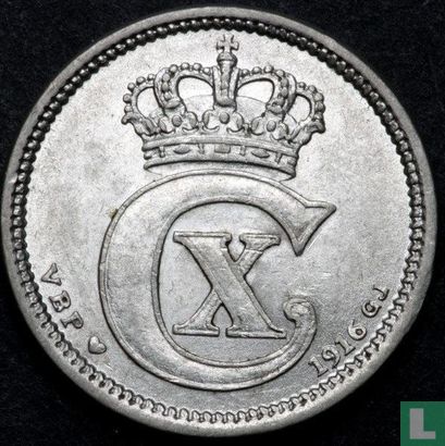 Denmark 10 øre 1916 - Image 1