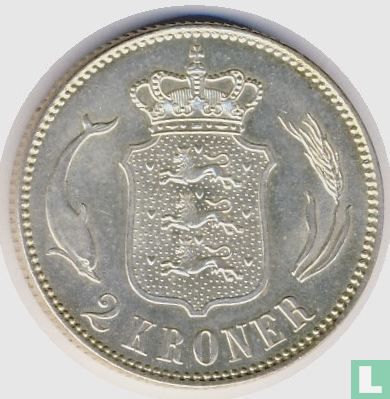 Dänemark 2 Kroner 1916 - Bild 2