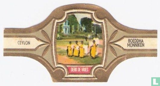 Ceylon - Boeddha monniken - Afbeelding 1