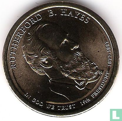 Vereinigte Staaten 1 Dollar 2011 (D) "Rutherford B. Hayes" - Bild 1