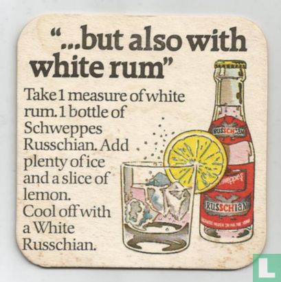 Russchian Not only with vodka... / ...but also with white rum - Afbeelding 1