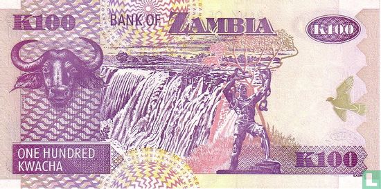 Zambia 100 Kwacha 2003 - Image 2