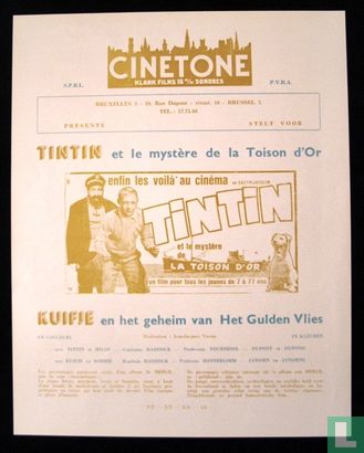 Tintin et le mystère de la Toison d'or - Kuifje en het geheim van het Gulden vlies - Afbeelding 1
