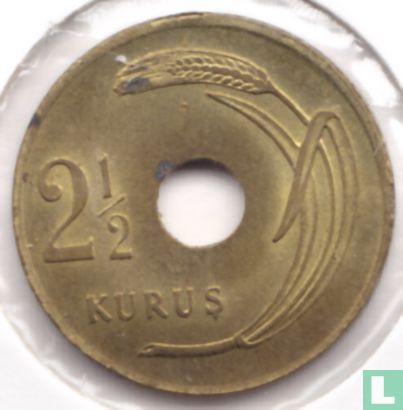 Turkije 2½ kurus 1950 - Afbeelding 2