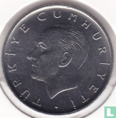 Turkije 1 lira 1970 - Afbeelding 2