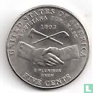 Vereinigte Staten 5 Cent 2004 (P) "Bicentenary of Louisiana purchase" - Bild 2