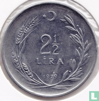 Turkije 2½ lira 1979 - Afbeelding 1
