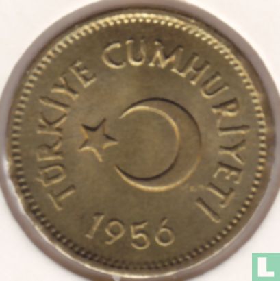 Turkije 5 kurus 1956 - Afbeelding 1