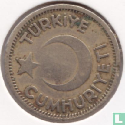 Turkije 25 kurus 1944 - Afbeelding 2