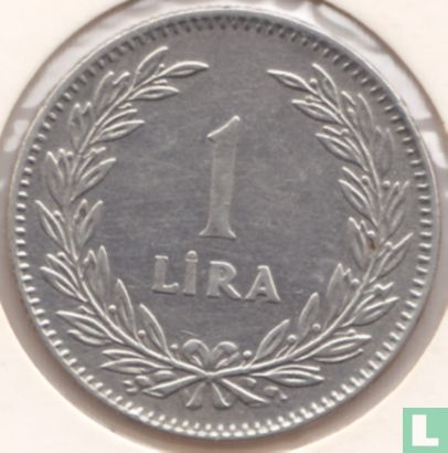 Turkije 1 lira 1948 - Afbeelding 2