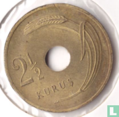 Turkije 2½ kurus 1948 - Afbeelding 2