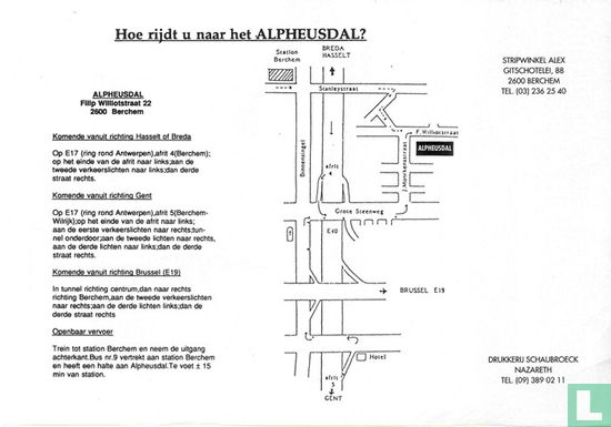 4de Strip -, platen - & cd - beurs Alpheusdal - Berchem (Antwerpen) - Image 2