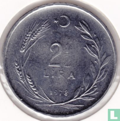 Turkey 2½ lira 1978 ''FAO'' - Image 1