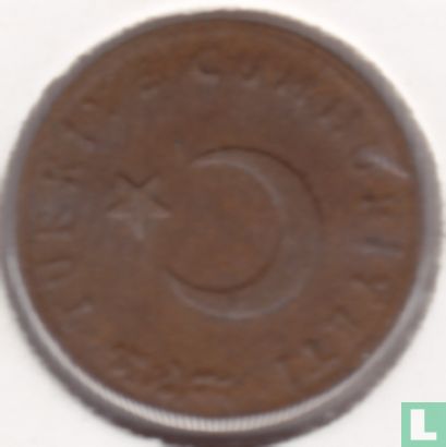 Turkije 1 kurus 1963 (brons) - Afbeelding 2