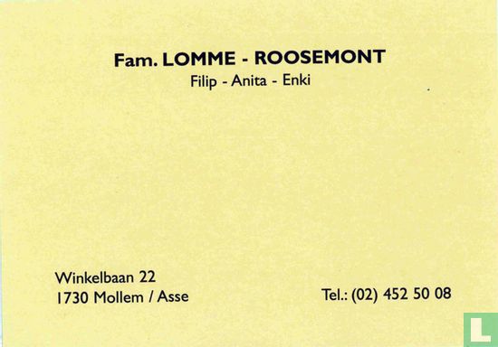Fam. Lomme - Roosemont - Afbeelding 2